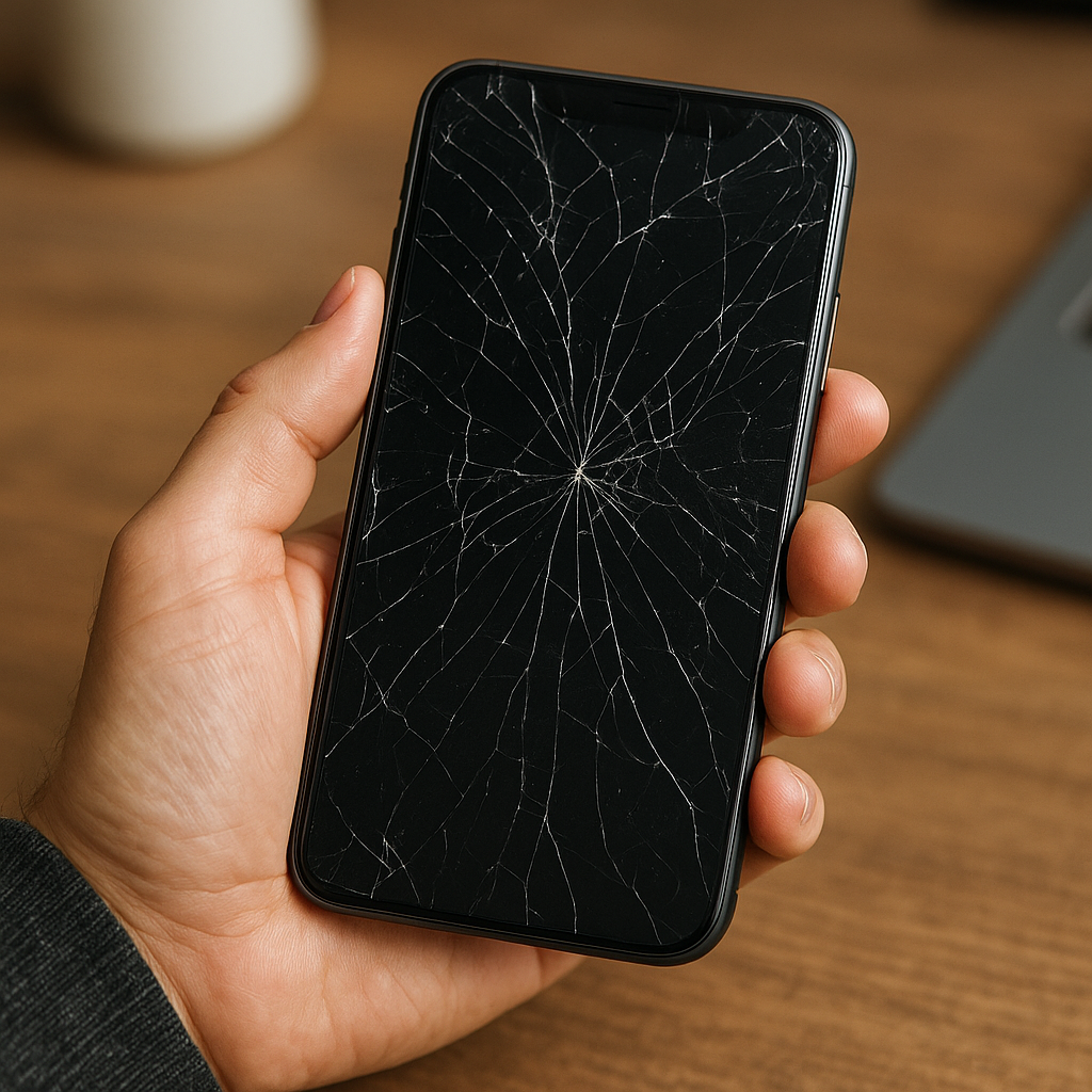 Was tun bei einem kaputten Handy-Display