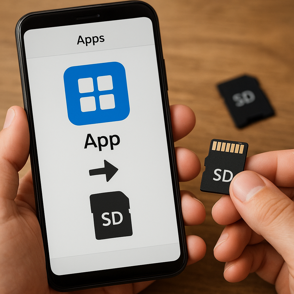 Wie man Apps auf die SD-Karte verschiebt
